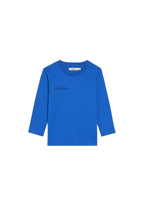 Cobalt Blue PPRMINT Organic Cotton L/S T-Shirt Core PANGAIA KIDS | 100002828343